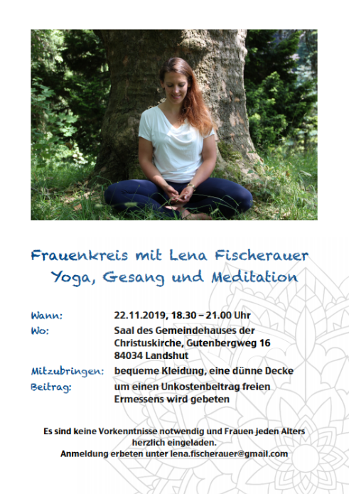 Frauenkreis am 22.11.19